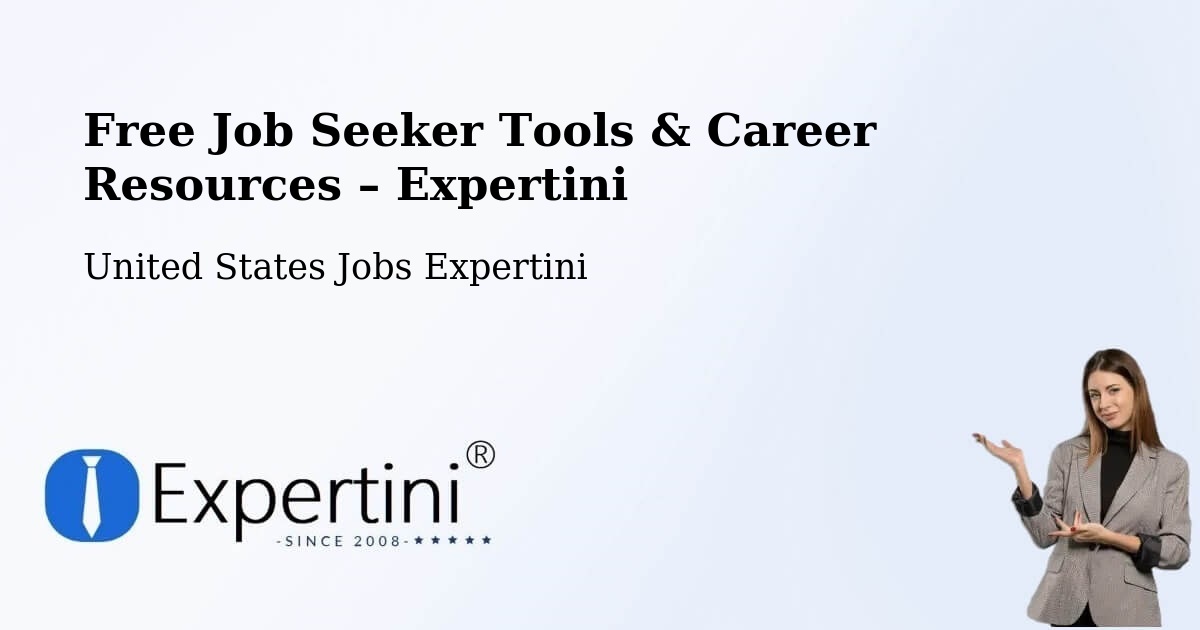 Free Job Seeker Tools & Career Resources – Stickney - Stickney, United States Jobs Expertini