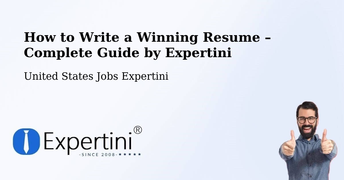 Resume Writing Guide for Job Seekers – Stickney - Stickney, United States Jobs Expertini